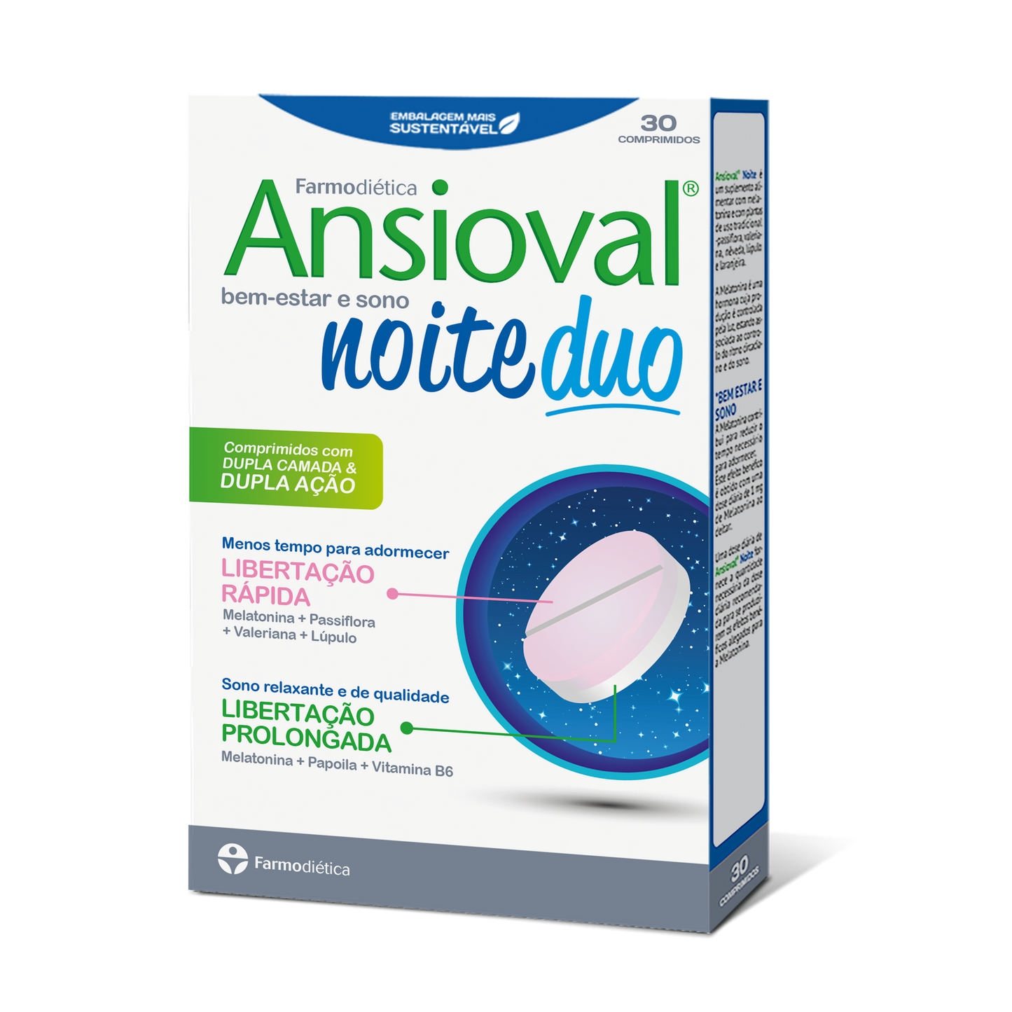 Ansioval Noite Duo - 30 comp.