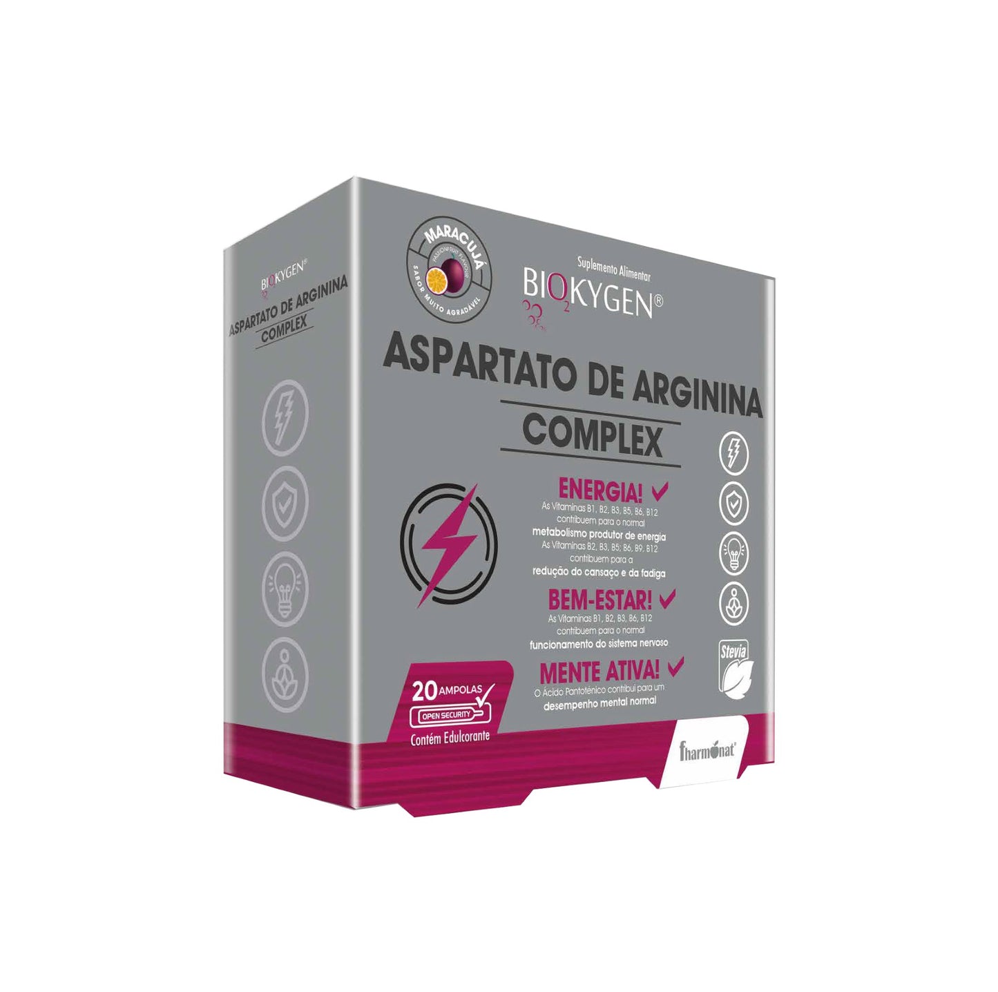 ASPARTATO DE ARGININA COMPLEX - 20 amp.