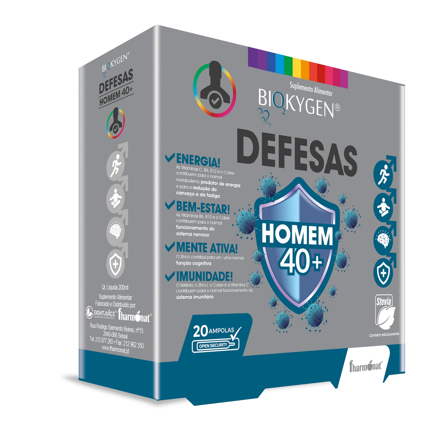 DEFESAS HOMEM 40+ - 20 amp. - Oeste Farma