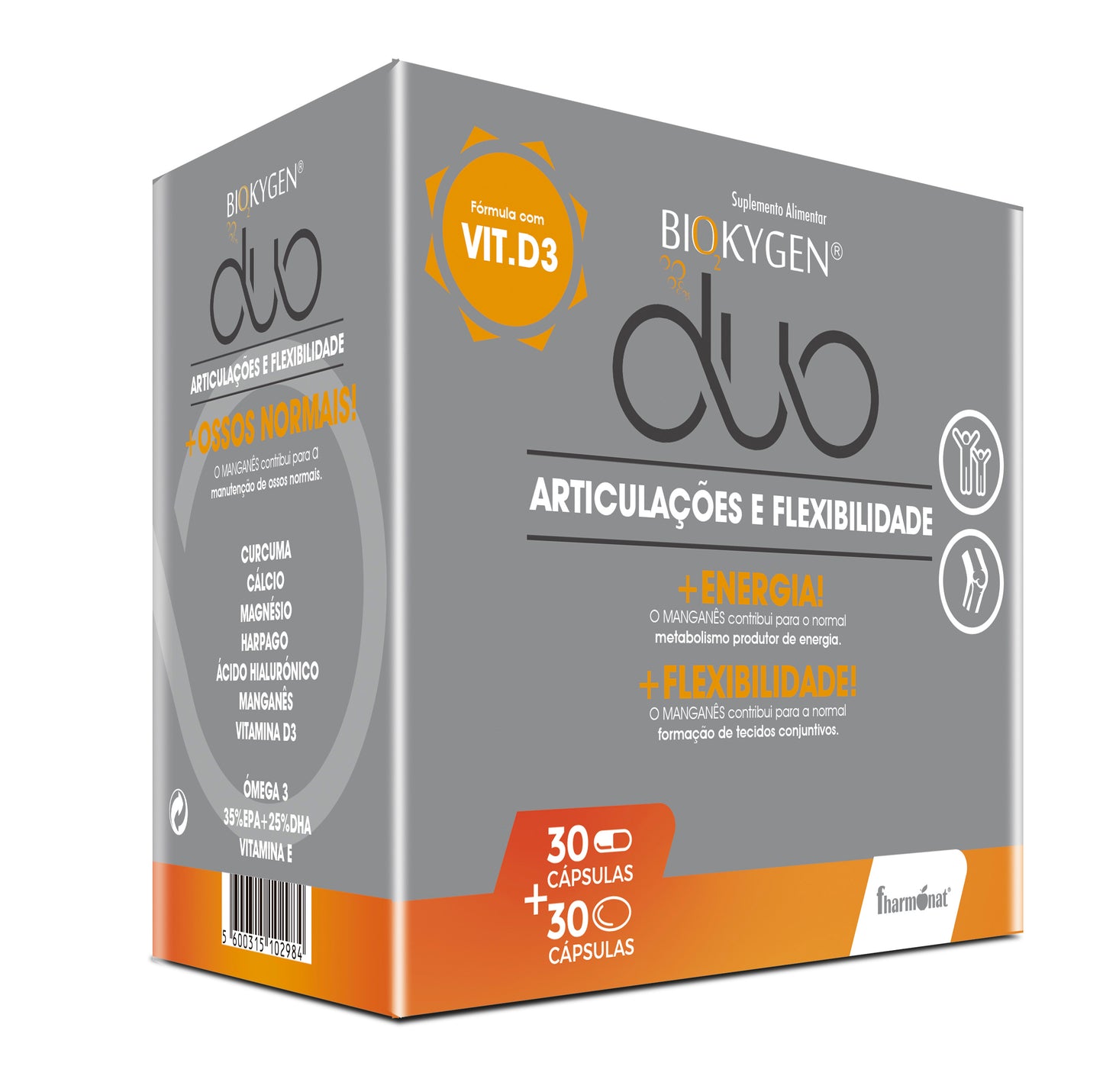 Biokygen DUO - 30 + 30 cápsulas - Oeste Farma