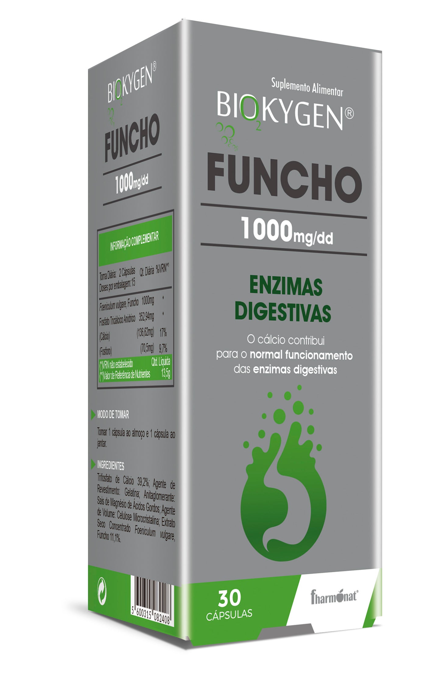 FUNCHO 1000 mg/dd - 30 caps.