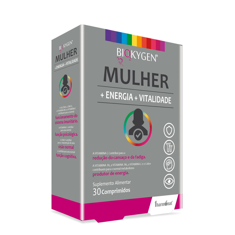 MULHER + ENERGIA + VITALIDADE - 30 comp.