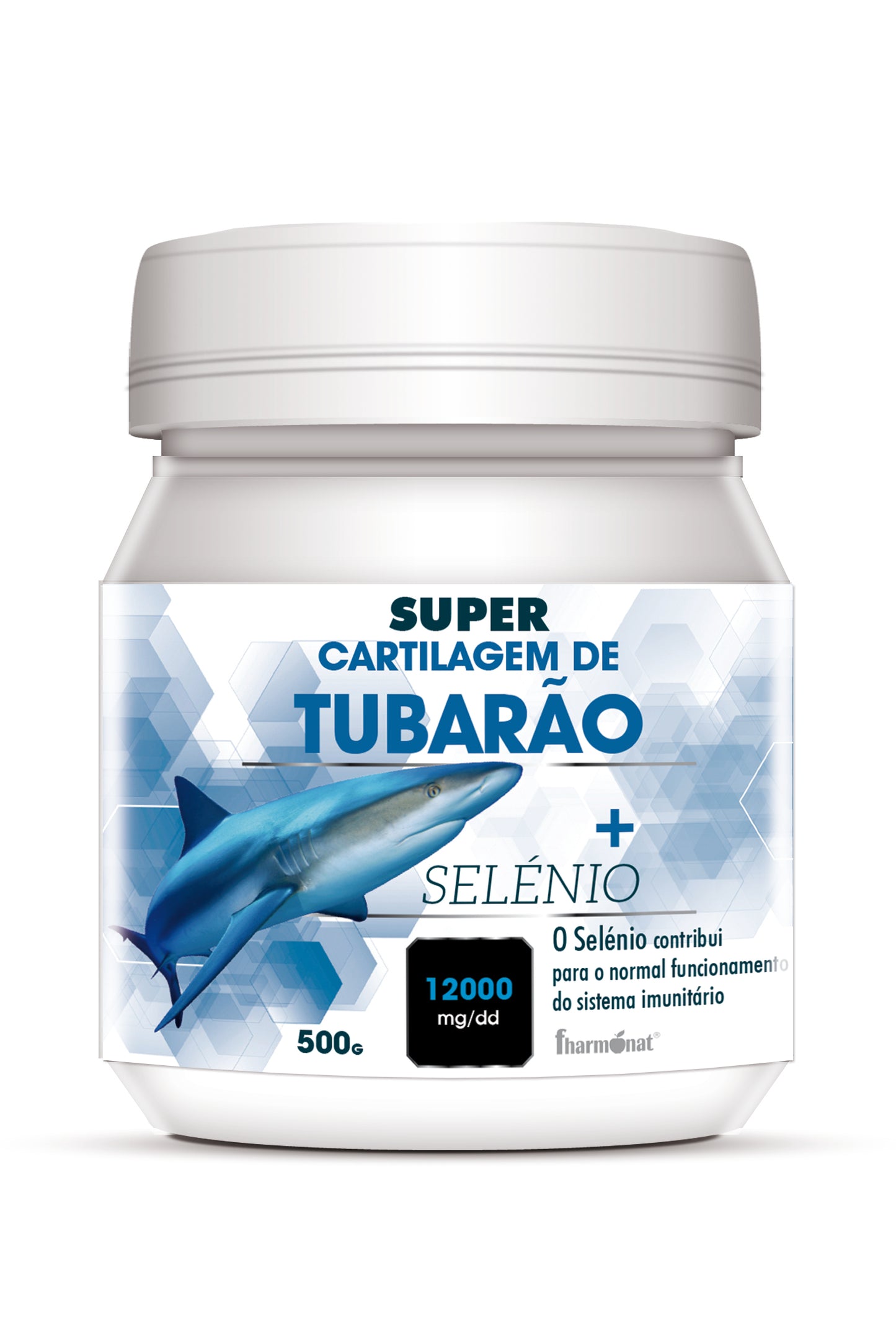 SUPER CARTILAGEM DE TUBARÃO + SELÉNIO 500g - Oeste Farma