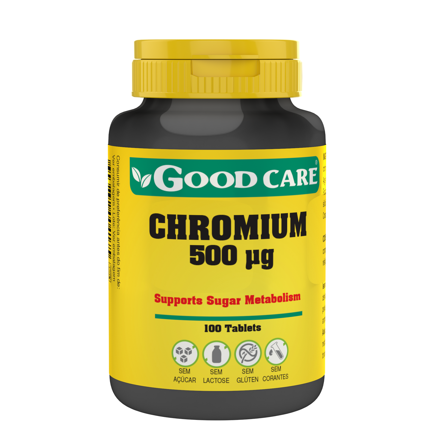 CHROMIUM 500 μg - 100 comp. - Oeste Farma