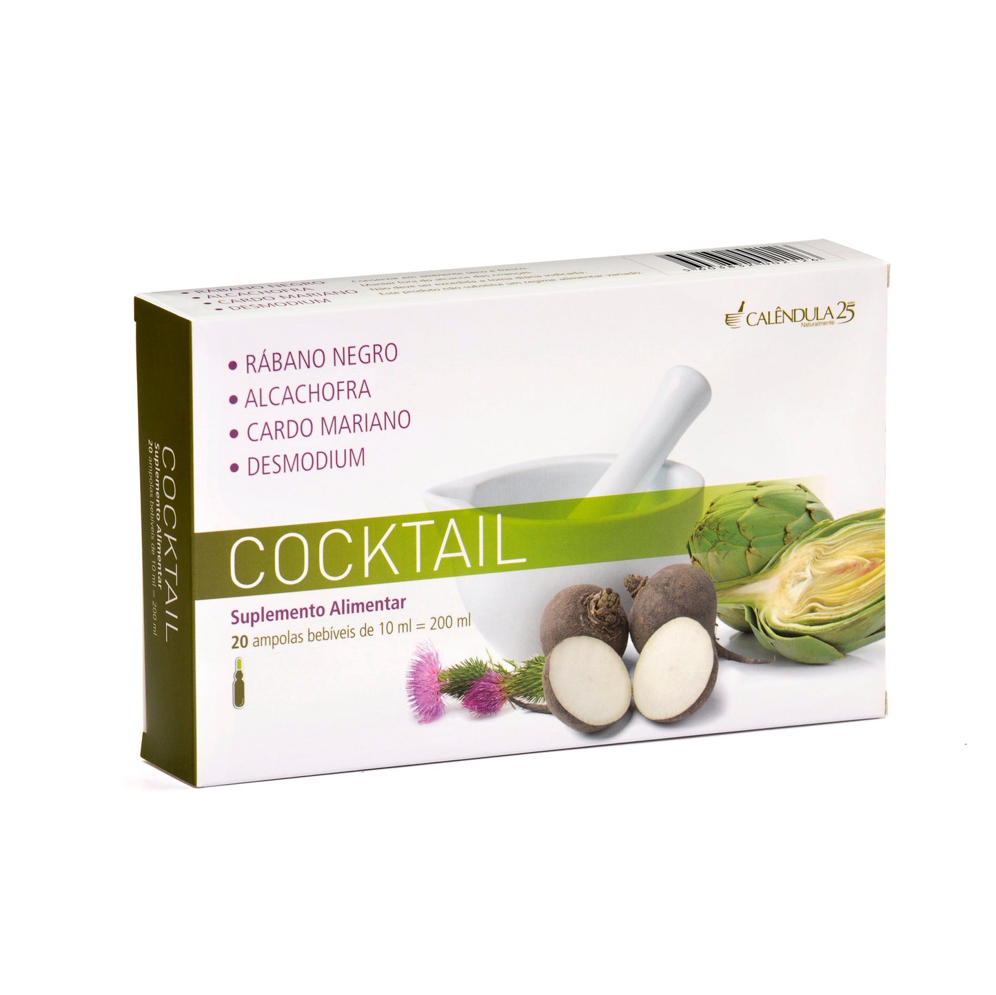 COCKTAIL Rabano Negro Alcachofra - 20 amp. - Oeste Farma
