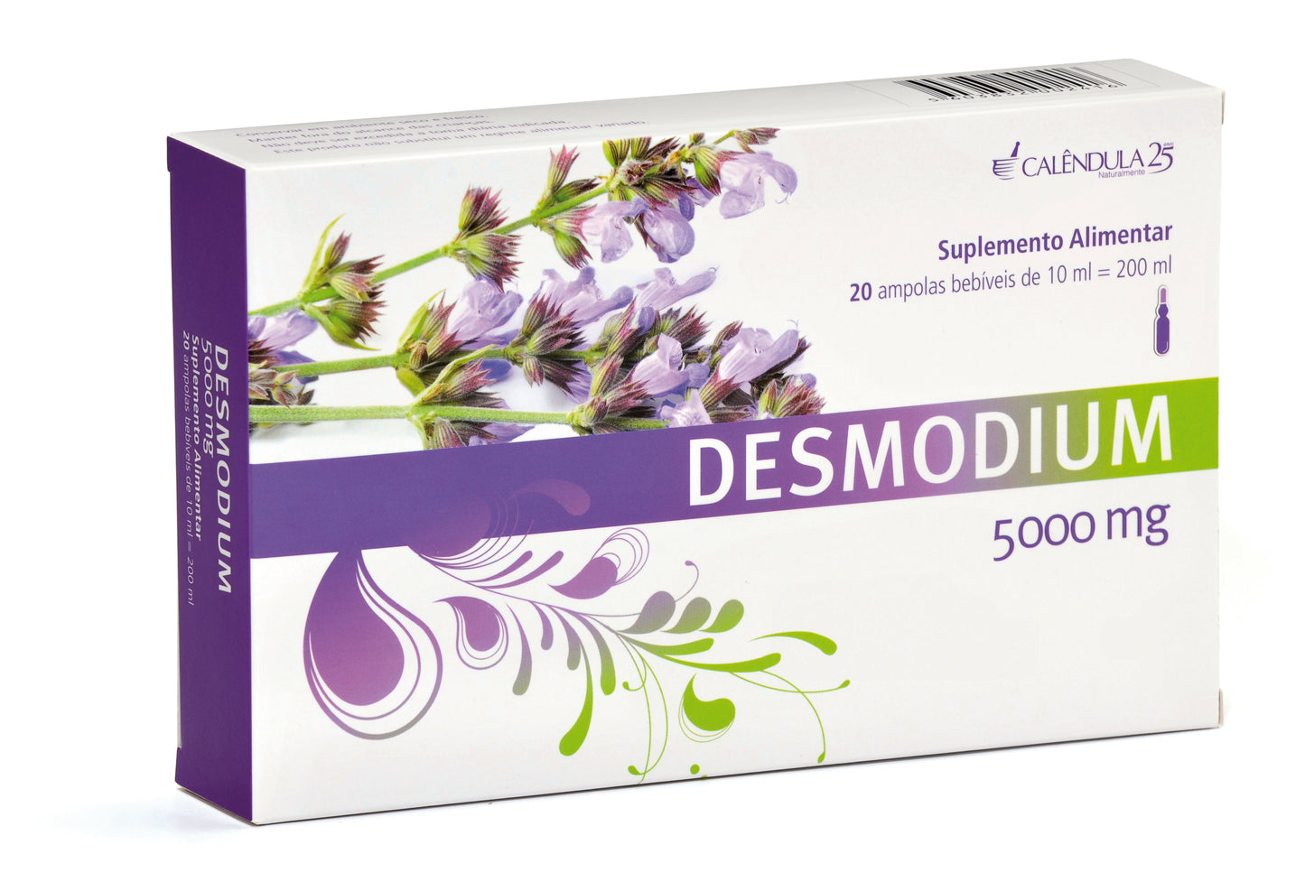 DESMODIUM 5000 mg - 20 amp. - Oeste Farma