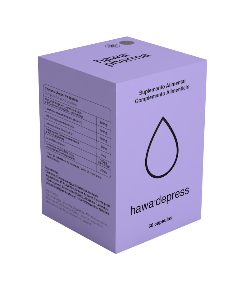 Hawa Depress - 60 caps. - Oeste Farma