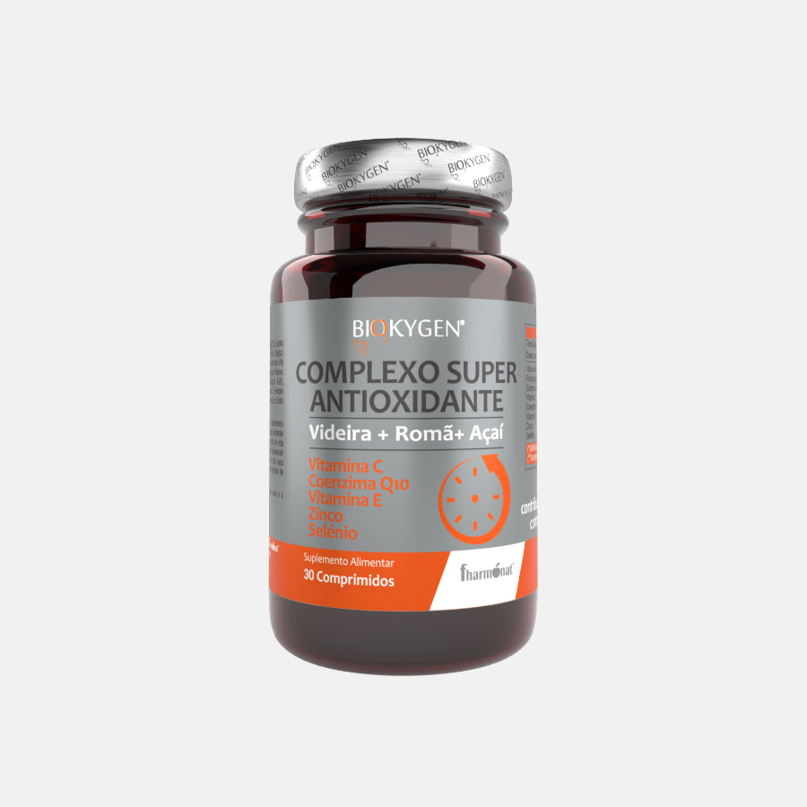 Biokygen COMPLEXO SUPER ANTIOXIDANTE – 30 comprimidos - Oeste Farma