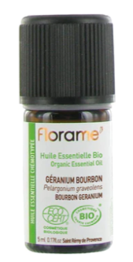 Óleo essencial Geranio Bourbon Bio 5ml - Oeste Farma