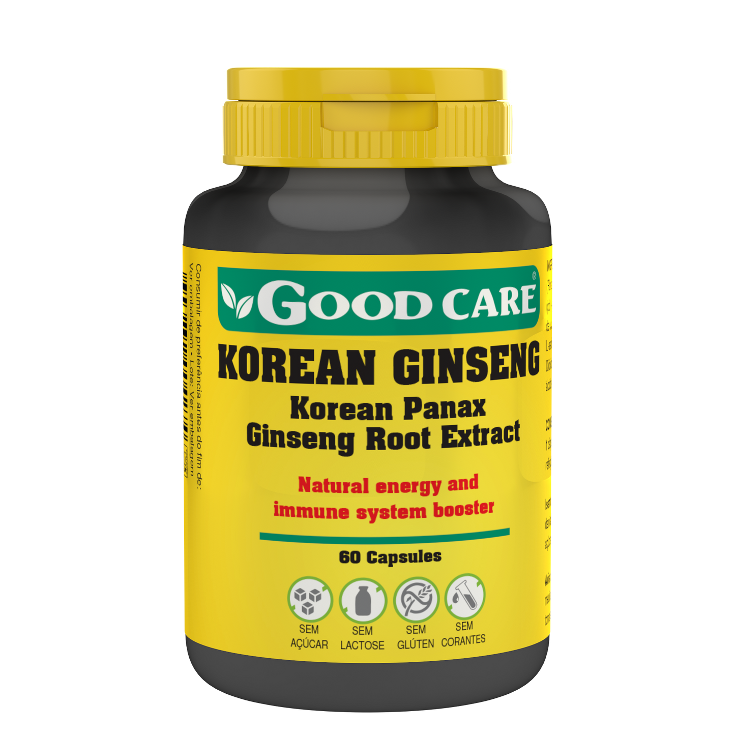 KOREAN GINSENG - 60 caps. - Oeste Farma