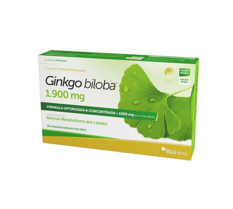 GINKGO BILOBA + COLINA - 20 amp.