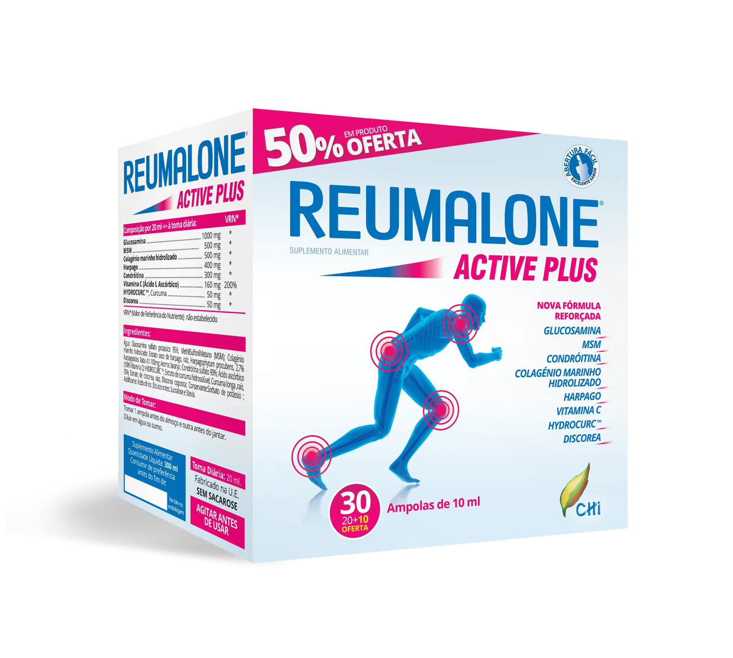 REUMALONE ACTIVE PLUS - 30 amp. - Oeste Farma