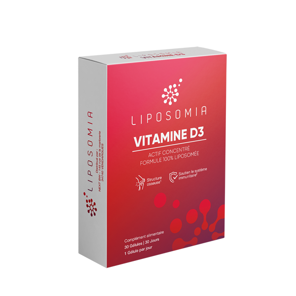 Vitamina D3 - 30 caps.