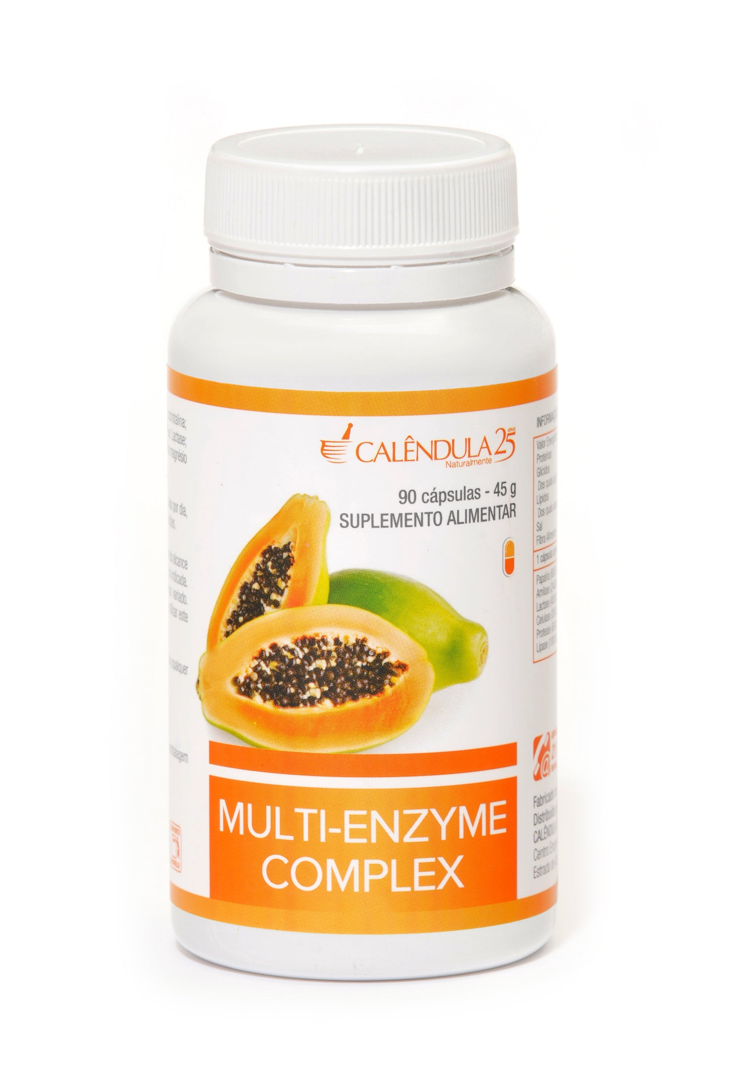 MULTI-ENZYME COMPLEX - 90 caps. - Oeste Farma