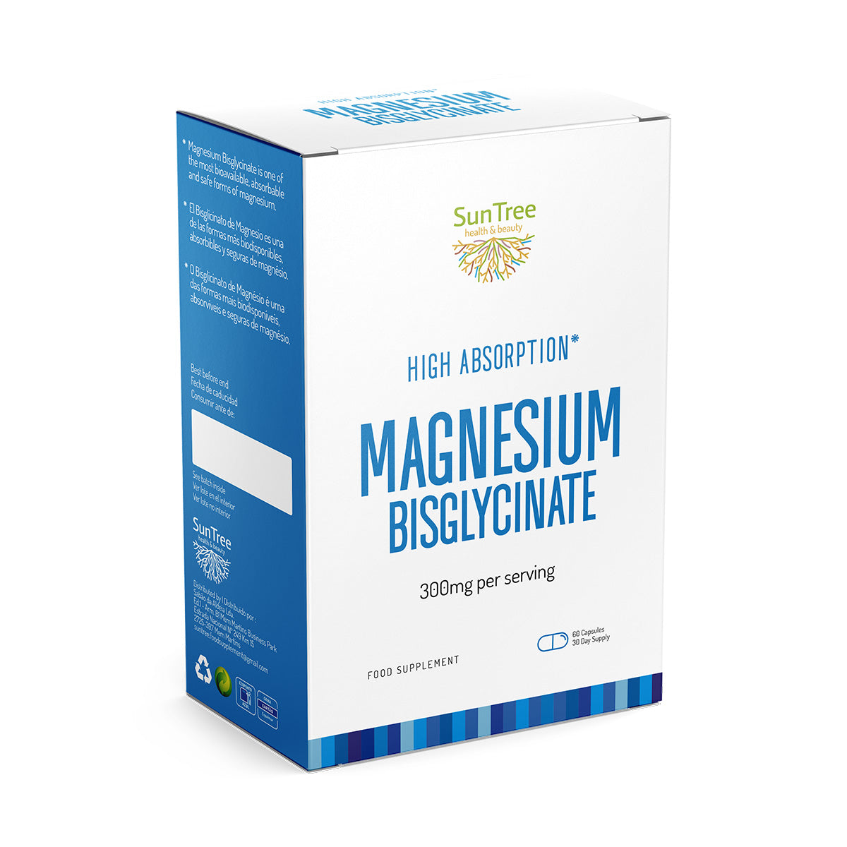 MAGNESIUM BISGLYCINATE - 60 caps.