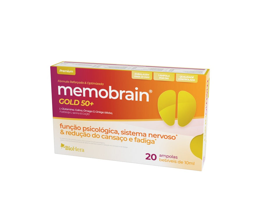 MEMOBRAIN GOLD 50+ - 20 amp. - Oeste Farma