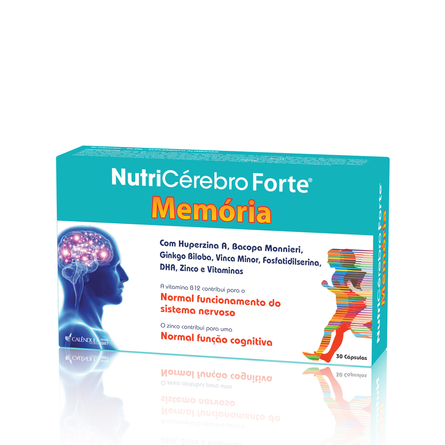 NUTRICEREBRO FORTE MEMÓRIA - 30 caps. - Oeste Farma