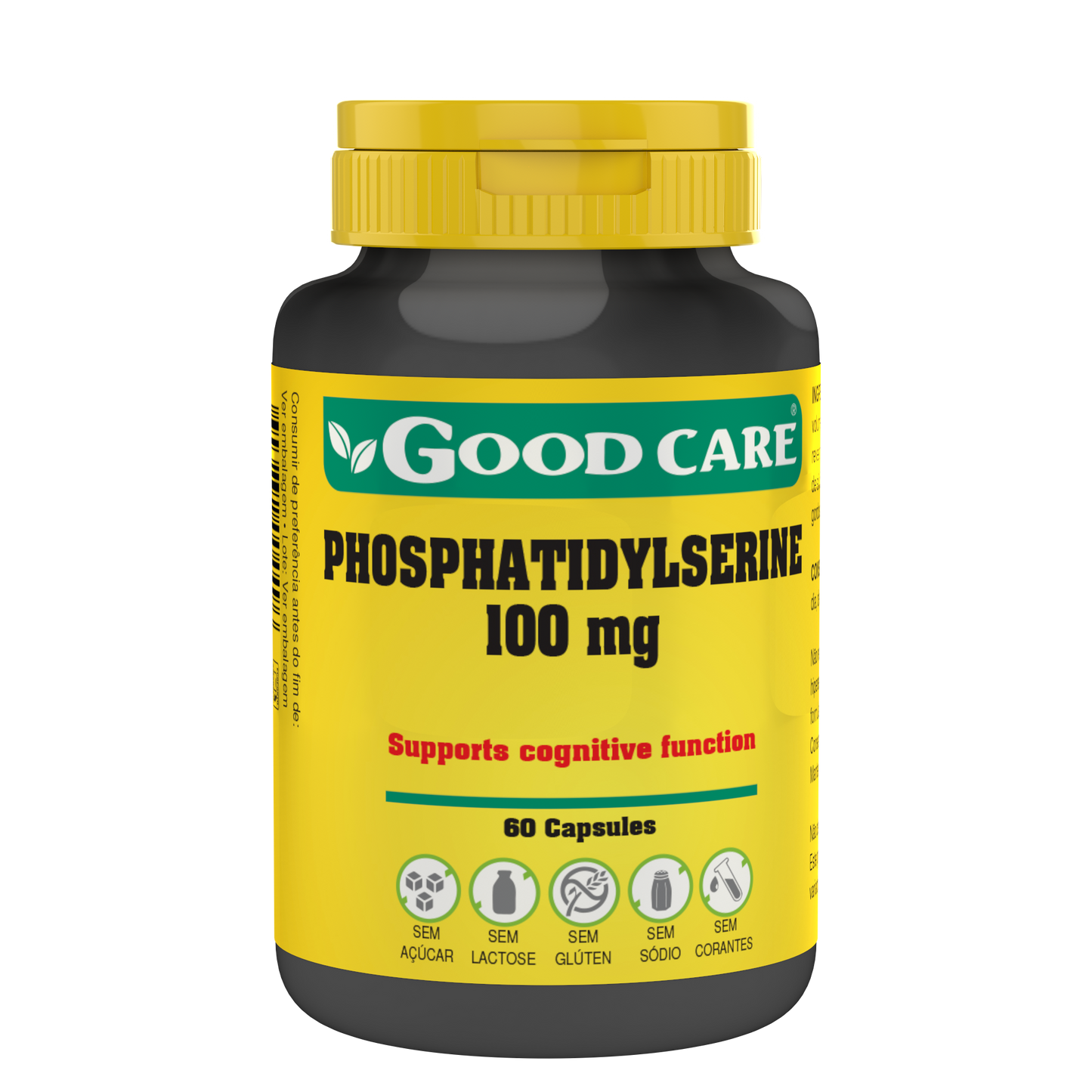 PHOSPHATIDYLSERINE 100 mg - 60 caps. - Oeste Farma