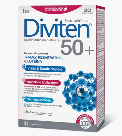 Diviten 50+ - 30 comp.