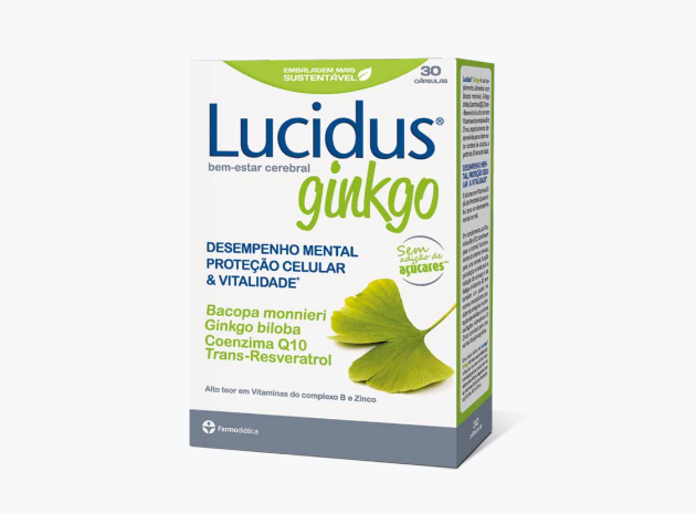 Lucidus® GINKGO - Oeste Farma