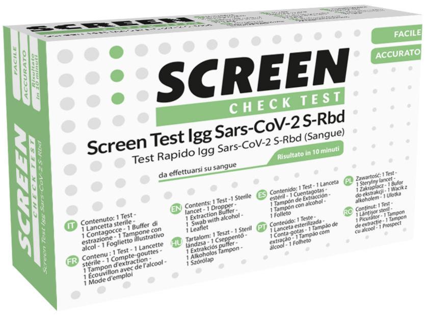 Teste IGG SARS-COV-2 S-RBD (1 teste) - Oeste Farma