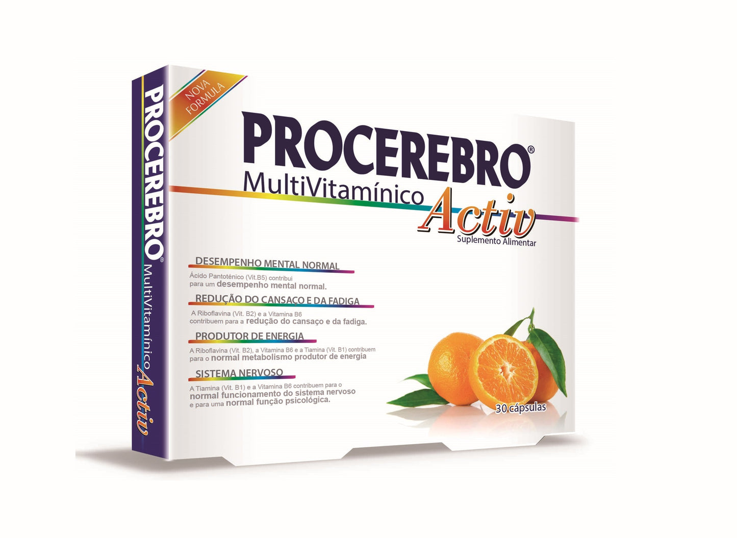 Procerebro Multivitaminico Activ - 30 caps. - Oeste Farma