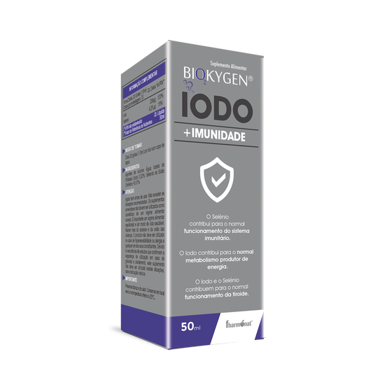 BIOKYGEN IODO + IMUNIDADE - 50 ml. gotas