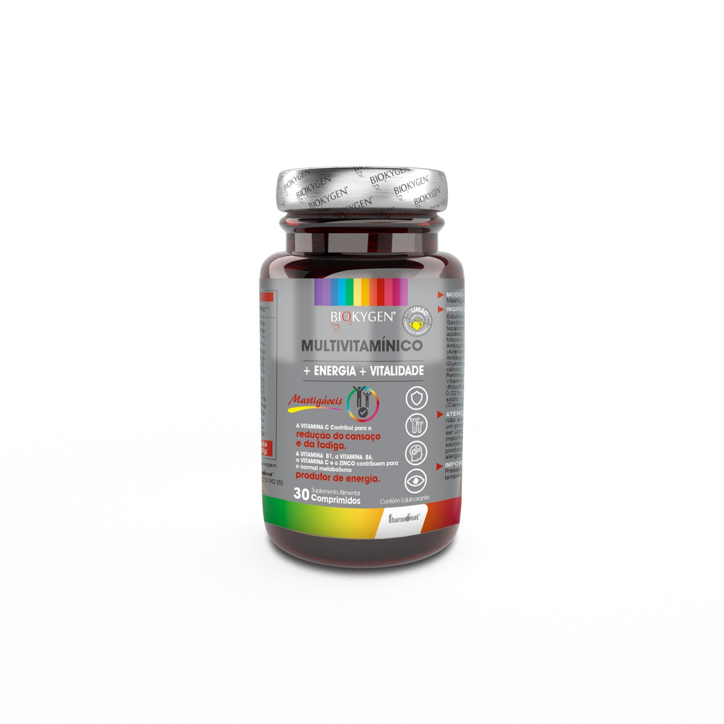MULTIVITAMÍNICO + ENERGIA + VITALIDADE - 30 comp. mastigáveis