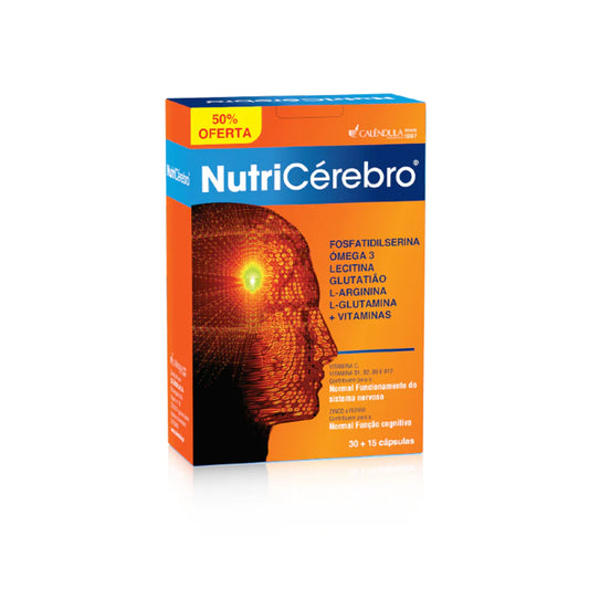 NutriCérebro 30 + 15 Cáps. 50% Oferta