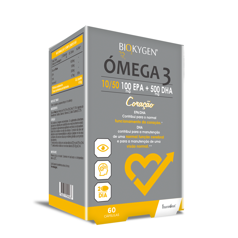 Biokygen ÓMEGA 3 1000mg - 60 cápsulas