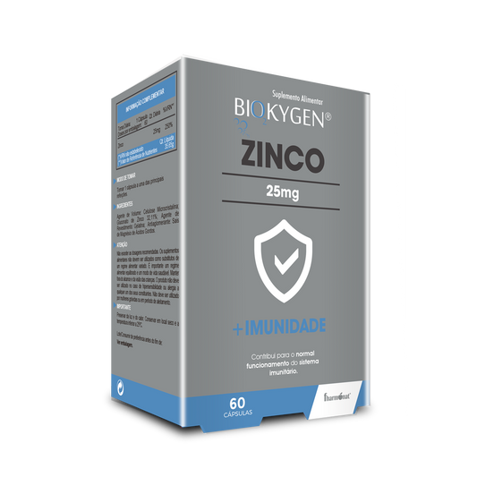 Biokygen ZINCO 25mg - 60 cápsulas