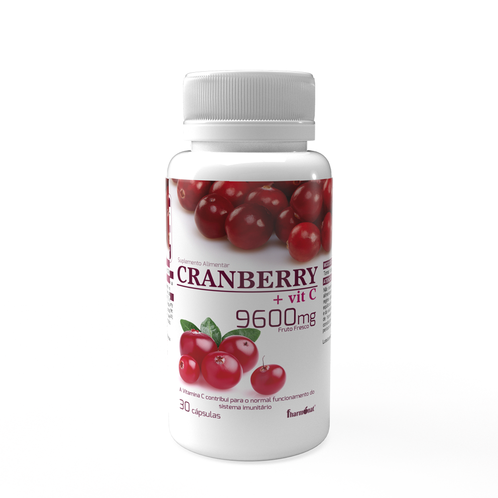 CRANBERRY + VITAMINA C - 30 cápsulas
