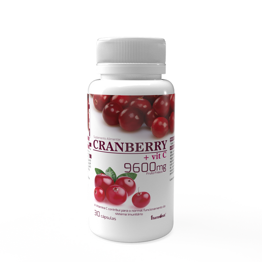 CRANBERRY + VITAMINA C - 30 cápsulas
