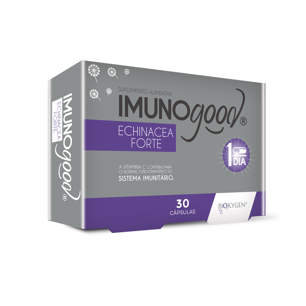 Biokygem IMUNOGOOD® ECHINACEA FORTE - 30 cápsulas