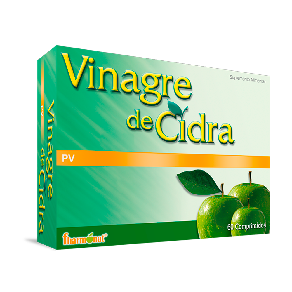VINAGRE CIDRA PV - 60 comps.