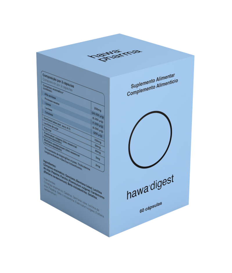 Hawa Digest - 60 caps. - Oeste Farma