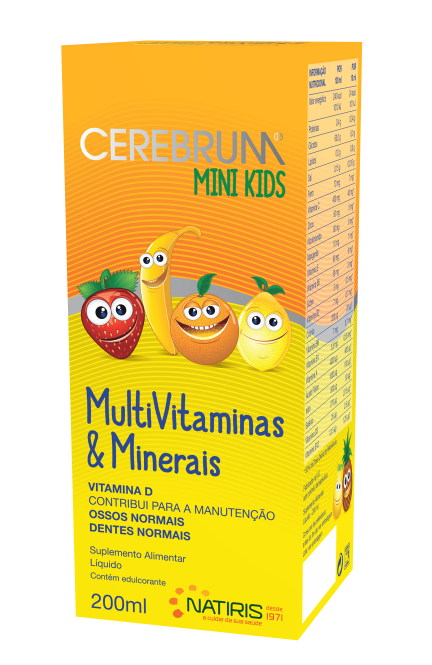 CEREBRUM MINI KIDS M&M - 200 ml. - Oeste Farma
