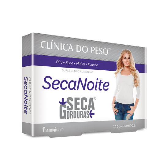 CLÍNICA DO PESO SECA GORDURAS SecaNoite - 30 comp.
