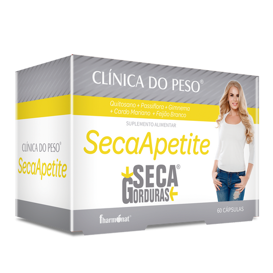 CLÍNICA DO PESO SECA GORDURAS SecaApetite - 60 cáps.