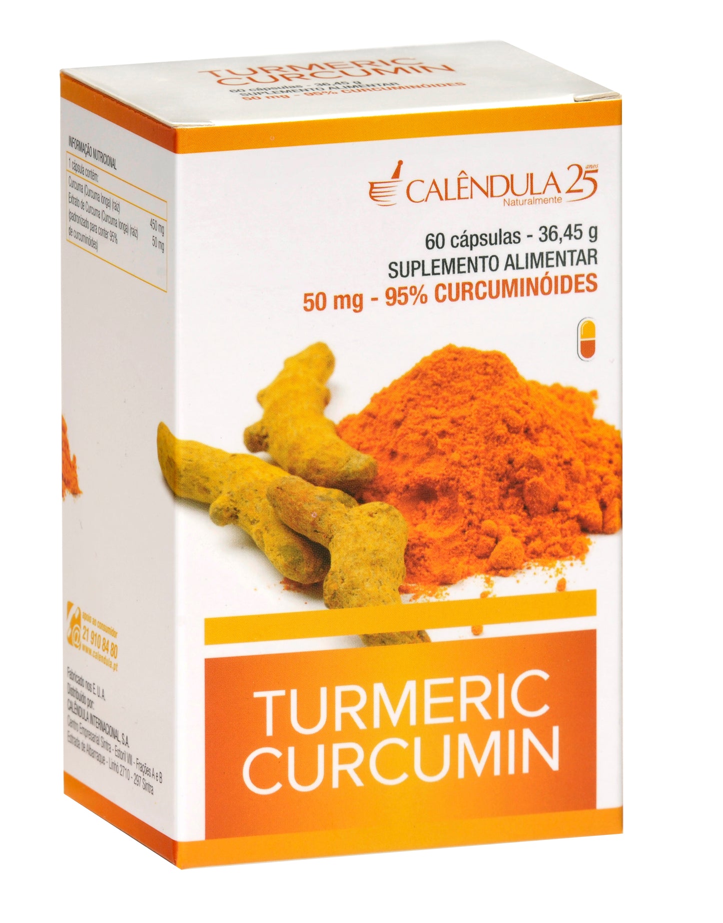 TURMERIC CURCUMIN - 60 caps.