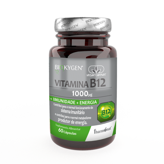 Biokygen VITAMINA B12 1000µg  - 60 cáps.