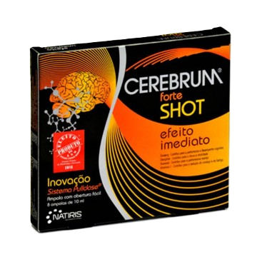 CEREBRUM FORTE SHOT - 8 amp. - Oeste Farma