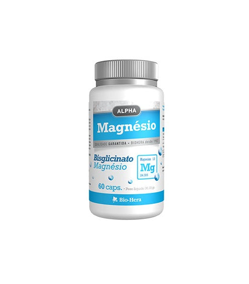 ALPHA Magnésio Bisglicinato - 60 caps.